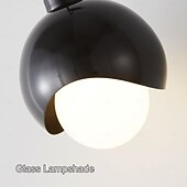 economico Luci da parete-applique da parete in metallo nero e oro, applique da parete minimalista in metallo con lunghezza del cavo regolabile, lampada da parete moderna E27, luci di lettura per bagno, camera da letto,