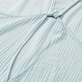 abordables Chemise pour femmes-Femmes Couleur Unie Débardeur Tee Shirt Fitness Ample Élastique Évacuation de la transpiration Respirant Tennis Pickleball Yoga Col ras du cou Top Noir Bleu Violet Vêtements de tennis