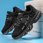 abordables Baskets-Baskets blanches de sport pour hommes – design performant, résistantes et élégantes, idéales pour les entraînements pendant les vacances et les activités de Noël