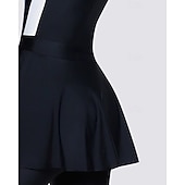 Χαμηλού Κόστους Rash Guards One Pieces-Γυναικεία Προστατευτικά Μαγιό Μαγιό Μαγιό Μαύρο Προστασία UV Έλεγχος κοιλιάς Σέρφινγκ Κανό Ψαροντούφεκο Καλοκαίρι