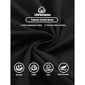 billige Guttens 3D Morsomme Humor-Bomull Barn Gutt Svart Grafisk Morsom slang 67 T skjorte Bluse Crew-hals Kortermet utendørs Hverdag Mote Gatemote Designer Printer Sommer