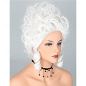  18th Century Colonial Wig for Adult Women Victorian Queen for Carnival Festival Party