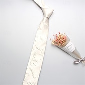 voordelige Herenstropdassen &amp; vlinderdassen-Voor heren Stropdassen Modieus Klassiek Modern eigentijds Met Patroon Bruiloft Alledaagse kleding