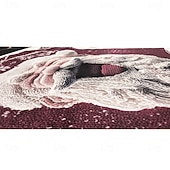 cheap Ugly Sweaters-Ugly Christmas Sweater Men's Santa Claus Print Pullover Sweater Jumper Knitwear Crewneck Casual Vacation Daily Keep Warm Long Sleeve Spring Fall Winter White / Red Yellow Red