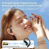 זול אוזניות אלחוטיות אמיתיות TWS-אוזניות תרגום מבוססות בינה מלאכותית בזמן אמת - תרגום מיידי מספק תרגום סימולטני מדויק, שובר מחסומי שפה עם תמיכה בתרגום שיחות שמע.