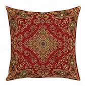preiswerte Kissen-Trends-Vintage-Kissenbezüge im Bohème-Stil mit Digitaldruck, dekorative Kissenhüllen für Zuhause, Schlafzimmer, Wohnzimmer, Gästezimmer, Hotel, Sofa-Akzente