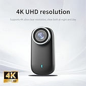 رخيصةأون كاميرا الحركة-كاميرا أكشن M11 قابلة للحمل وظيفة تسجيل الصور والفيديو مقاومة للماء تحكم واي فاي ميني 0 بوصة 48 ميجابكسل 4K 128 جيجابايت هدية يوم الفالنتاين