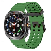 voordelige Samsung horlogebanden-Horlogeband voor Samsung Galaxy Kijk Ultra Siliconen Vervanging Band Verstelbaar Sportband Moderne gesp Oceaan band Polsbandje