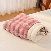 baratos Camas &amp; Cobertores para Cães-Cachorros Camas Tapete de estimação Quente Macio Durável Casual / Diário Respirável Algodão para cães e gatos grandes, médios pequenos