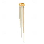 cheap Earrings-1PC Ear Cuff Ear Clips For Women's Street Date Beach Stainless Steel Tassel Fringe
