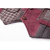 economico Costumi maschili degli anni '20-Retrò Vintage Anni Ruggenti Anni 1920 Gilet Il grande Gatsby Gangster Costume Per uomo Halloween Carnevale Mascherata Festa &amp; Sera Adulti Gilet