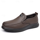 voordelige Slip-On Casual Schoenen-Bruine instapschoenen voor heren, comfortabel en duurzaam, instapmodel, ideaal voor dagelijks gebruik en ontspannen uitstapjes