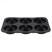 Недорогие Кухонный набор-Набор из 6 силиконовых инструментов для выпечки, устойчивых к высоким температурам, противень для выпечки в духовке, форма для тостов, кухонные принадлежности для выпечки