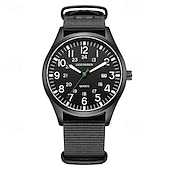 preiswerte Quarz-Uhren-LIGE Geschenk für Frauen Männer Quarz Uhr Lässige Wasserdichte Textilarmbanduhr