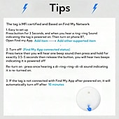 cheap Security Sensors &amp; Alarms-Smart Air Tracker For IOS Find My (IOS Only) Same Size With Original IOS Tag  Compatible With AirTag Case Keychain Silicone Holder Item Locator Key Finder For Pets Bags Luggage Bicycle Cars Anti-Los