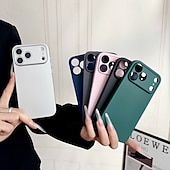 رخيصةأون جرابات آيفون-هاتف غطاء من أجل iPhone 17 Pro Max 17 Air 16 15 14 Pro Max Plus 13 Pro Max غطاء خلفي ضد الصدمات مكتب  /  الأعمال TPU