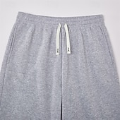 Χαμηλού Κόστους Αθλητικά παντελόνια-Ανδρικά Αθλητικές Φόρμες Παντελόνι Fleece Τζόγκκερ Παντελόνια Casual παντελόνι Κορδόνι Τσέπη Ελαστική μέση Σκέτο Άνεση Πλήρες μήκος ΕΞΩΤΕΡΙΚΟΥ ΧΩΡΟΥ Καθημερινά Απλός Κλασσικό στυλ 1 2 Μικροελαστικό