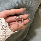 levne Prsteny-1ks Prsten For Dámské ulice Dovolená Slitina Retro