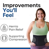 cheap Braces &amp; Supports-Plus Size Hernia Belt for Men &amp; Women  Post Surgery Abdominal Binder Postpartum Belly Band Belly Wrap  Hysterectomy Umbilical Inguinal Hernia  Belly Binder &amp; Tummy Tuck  Fajas Para Hombres