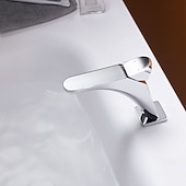 preiswerte Waschbeckenarmaturen-Waschbeckenarmatur - Klassisch Galvanisiert Mittelset Einhebel EinlochBath Taps