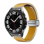 olcso Samsung óraszíjak-Óraszíj mert Samsung Galaxy Watch 7/6/5/4 40/44mm, Watch 6 Classic 43/47mm, Watch 4 Classic 42/46mm Szilikon Csere Szíj Állítható Sportszíj Modern csat Karszalag