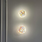 Недорогие Бра-современный стеклянный настенный светильник для помещений