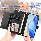 ieftine Carcasă Samsung-telefon Maska Pentru Samsung Galaxy S25 Ultra Plus S23 Ultra Plus S24 FE S22 Plus Ultra S23 FE Portofel Card Fermoar Protectie pentru intreg corpul cu curea de mână Retro PU piele