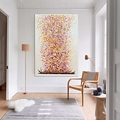 cheap Landscape Paintings-Mintura Hand Painted Return with a Full Load Oil Paintings on Canvas Modern Wall Art Picture For Home Decoration Ready To Hang With Stretched Frame