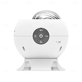 halpa Huoneen koristevalot-Uusi äänen projektivalo Bluetooth-sovellus kaukosäätimellä valkoisen kohinan tunnelma pieni yövalo tunnelmavalon koditeatteri syntymäpäivä ystävänpäivälahja