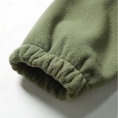 Χαμηλού Κόστους Τακτική κουκούλα-Ανδρικά Κάνε στην άκρη Φούτερ με φερμουάρ Tactical Hoodie Θαλασσί Πράσινο του τριφυλλιού Χακί Καφέ Όρθιος γιακάς Μισό φερμουάρ Σκέτο Κουρελού Τσέπη Μπλοκ χρωμάτων