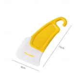 tanie Przybory kuchenne i gadżety-5 szt. szpatułki do czyszczenia, skrobak kuchenny, miękkie ostrze, szczotka do czyszczenia brudnych patelni, garnków i naczyń, narzędzia do gotowania i pieczenia, gadżet kuchenny