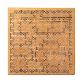 abordables Regalos-Rompecabezas fractales de madera: un desafiante juego de lógica geométrica para niños y adultos, ideal para aliviar el estrés y fomentar el pensamiento creativo. Un regalo educativo perfecto.