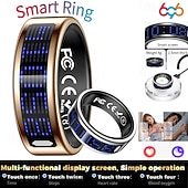 halpa Älykkäät rannekkeet-SR16 Älykello 0.1 inch Älykäs rannekoru Älykello Bluetooth Lämpötilan valvonta Askelmittari Aktiivisuuden seuranta Yhteensopiva Android iOS Naisten Miehet Vedenkestävä IPX-8 22 mm: n kellokotelo