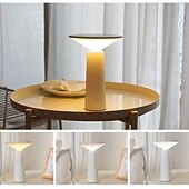 お買い得  テーブルランプ-モダンなテーブルランプ、分割可能なワイヤレス LED ライト、調光タッチコントロールスイッチ、360 度調節可能、USB 充電式、自宅やオフィス用の勉強用読書デスクランプ