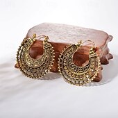 tanie Kolczyki-1 para Kolczyki For Damskie Ulica Plaża Festiwal Stop Geometryczny