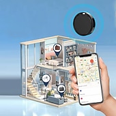 Χαμηλού Κόστους Αισθητήρες Ασφάλειας &amp; Συναγερμοί-Αναβαθμισμένος, εξαιρετικά ελαφρύς, διπλού συστήματος εύρεσης αντικειμένων του 2025 &amp;Μίνι Bluetooth Tracker IP67 Αδιάβροχο Κλειδιά/Αποσκευές/Βαλίτσες Find My App (iOS) με Google Find My Device