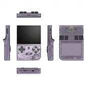 abordables Jeux vidéo-console de jeux portable rétro Anbernic RG35XX Plus, système Linux, écran IPS 3,5 pouces, lecteur vidéo de poche