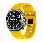 cheap Samsung Watch Bands-Watch Band for Samsung Galaxy Watch Ultra 47mm Silicone Replacement  Strap Adjustable Sport Band Modern Buckle Trail Loop Wristband