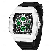 ieftine Ceasuri Quartz-Ceas de mână electronic cu quartz pentru bărbați SANDA 3391 cu modă calendar luminos șocuri sport și rezistent la apă