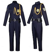 voordelige Kostuums voor mannen-Dierendetective politieagent Konijnenofficier rode vos Fancy kostuum Uniform Carnavalskostuum Cosplay Kostuum for Voor heren Dames Volwassenen Halloween Carnaval Feest Prestatie