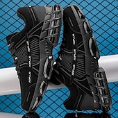 abordables Baskets-Baskets blanches de sport pour hommes – design performant, résistantes et élégantes, idéales pour les entraînements pendant les vacances et les activités de Noël