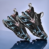 Χαμηλού Κόστους Ανδρικά Παπούτσια Τρεξίματος-Ανδρικά λευκά και γκρι αθλητικά αθλητικά παπούτσια - παπούτσια υψηλών επιδόσεων με αναπνεύσιμο σχεδιασμό για τρέξιμο, υπαίθριες δραστηριότητες και καθημερινή χρήση