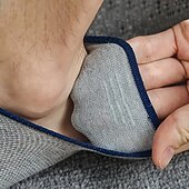 economico calzini da uomo-Per uomo 7 paia Pacchi Multipli Calzini Calzini da Corsa Calzini Casual Nero Blu Colore Semplice Vacanza Sport &amp; Outdoor Quotidiano Base Medio Primavera Autunno Moda Casual