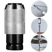 economico set di punte da trapano-set di utensili adattatori per martello perforatore portatile con 2/3/4 punte per trapano a percussione - testa di conversione per chiave elettrica, anticorrosione &amp;antiruggine, ideale per progetti di