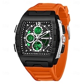 ieftine Ceasuri Quartz-Ceas de mână electronic cu quartz pentru bărbați SANDA 3391 cu modă calendar luminos șocuri sport și rezistent la apă