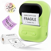 Недорогие Сканеры и принтеры-Машина для изготовления этикеток p5 с лентой, небольшой термопринтер для наклеек, портативный Bluetooth