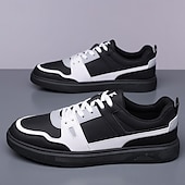 זול סניקרס קז'ואל-נעלי ספורט ספורטיביות לגברים בצבעי כחול כהה ולבן, קלות משקל ונוחות, עיצוב מודרני עם נגיעות כתומות, מושלמות ללבישה יומיומית וטיולים קז'ואליים