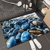 baratos Tappeto da bagno-3D Optical Illusion Doormat Visual Trap Floor Mat Non Slip Water Absorbing for Bathroom Shower Entryway Indoor Outdoor Diatomaceous Earth Quick Dry Absorbent 20 x 31 inch