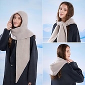 halpa lämmin ja lämmitetty kokoelma-talvipipo kaulurilla, neulottu pipo miehille ja naisille, kylmän sään fleecevuorilla varustettu kasvonaamio, korvasuojaimet, hiihtopipo ulkokäyttöön, lämmin