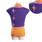 abordables Disfraces de mujer-Inspirado en ídolos coreanos Estrella del pop Cazadores de demonios Chaleco de punto Vestido llamativo Disfraz de carnaval Ídolo virtual for Mujer Chica Adultos Víspera de Todos los Santos Carnaval